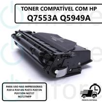 Toner Q7553A Q5949A P/Impressora P2015 P2014 M2727 P2015N P2014N Compatível