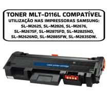 Toner Samsung D116l 116l Preto Mlt-d116l/xaz Compatível