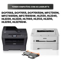 Toner tn450 compatível compatível para impressoras brother HL-2220