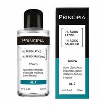 Tônico 7% Ácido Lático + Ácido Salicílico Principia AL-7 120ml