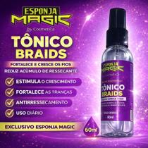 tônico braids para tranças esponja magic 60 ml