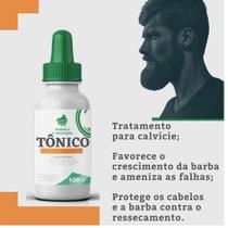 Tonico capilar 5% cresce cabelos, barba - 100ml - O Ervanario