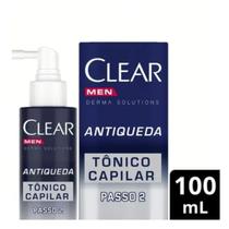 Tônico Capilar Clear Men Antiqueda Passo 2 100ml - Unilever