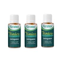 Tonico Capilar Fixed Antiqueda 25ml - Kit C/ 3un