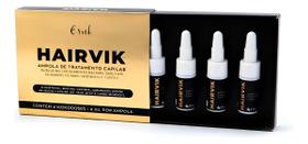 Tônico Capilar Hairvik Antiquedas E Fortalecedor Ampolas 4un