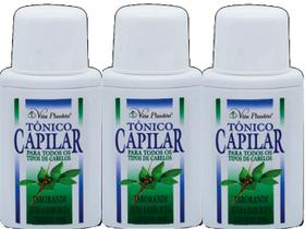Tônico Capilar Jaborandi Cabelos Fortes 150ml 3 Unidades