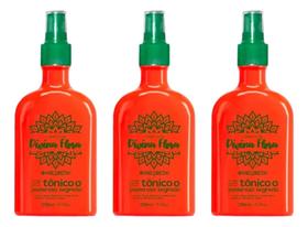 Tônico capilar poderoso diminue sua queda de cabelo, divina flora 250ml