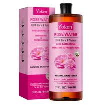 Tónico de Agua de Rosas Yoken 946 ml Hidratante Natural