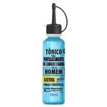Tônico de Biotina p/ Fortalecimento Gota Dourada Homem 100ml