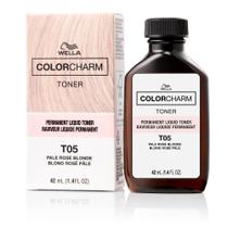 Tônico de cabelo Wella Color Charm T05 Loiro Rosa Pálido 40mL