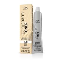 Tônico de cabelo WELLA Color Charm T38 Ivory 60mL Creme permanente