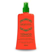 Tônico de Crescimento Capilar Antiqueda Sidarta cosméticos 250ml com Biotina, cenoura, Pimenta, Urtiga