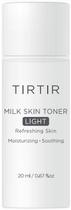 Tônico Facial TIRTIR Milk Skin Light 20ml - Com 4% de Niacinamida Vegana