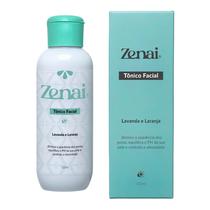 Tônico Facial Zenai Lavanda e Laranja 120ml Controle de Oleosidade, Equilíbrio do pH e Redução de Poros
