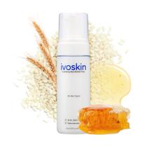 Tônico IVOSKIN Rice Milky Bubble Hidratante 150mL com niacinamida