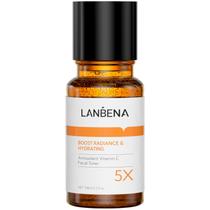 Tônico LANBENA, clareador com vitamina C, sem álcool, 100mL