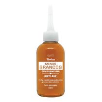 Tônico Menos Brancos - Recupera Cor Natural Dos Cabelos - Com Guanxuma - 60ml Lucys