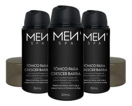 Tônico para Crescer Barba - Kit Tratamento 90 Dias Menspa