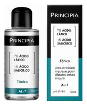Tônico Principia 7% Lático + 1% Salicílico (al-7) 120ml Tônico Principia 7% Lático + 1% Salicílico (al-7) 120ml
