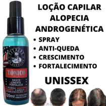 Tônico Tratamento Capilar Anti Alopecia Androgênetica Unissex - Vitrine Do Barbeiro