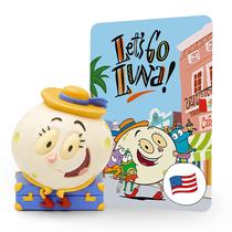 Tonies Luna, personagem de reprodução de áudio, do Let's Go Luna!, da PBS Kids Tonies Luna, personagem de reprodução de áudio, do Let's Go Luna!, da PBS Kids