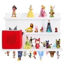 Tonies Shelf PHOENANCEE Magnetic Storage 3 camadas de madeira de pinho