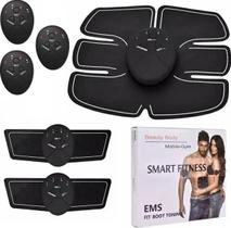 Tonificador Abdominal Elétrico Smart Fitness EMS - Verde