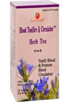 Tonificador e circulador de sangue Herb Tea Health King 20 saquinhos de chá