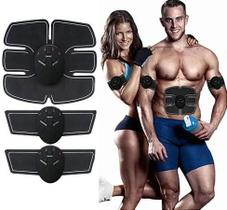 Tonificador Muscular EMS Smart Fitness Pro - Aparelho Elétrico Para Abdômen Braço Perna Six Pack