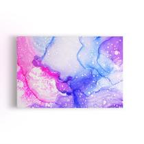 Tons De Rosa E Roxo Abstrato Tinta Quadro Canvas 60x40cm Tons De Rosa E Roxo Abstrato Tinta Quadro Canvas 60x40cm