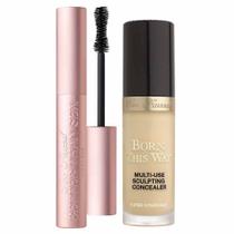 Too Faced Kit - Máscara de Cílios + Corretivo Líquido Light Beige