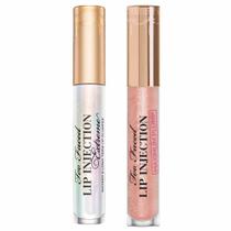 Too Faced Lip Injection Kit - Gloss Hidratante Transparente + Gloss Volumizador Cotton Candy Kisses Too Faced Lip Injection Kit - Gloss Hidratante Transparente + Gloss Volumizador Cotton Candy Kisses