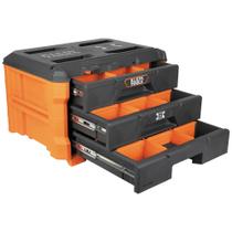 Toolbox Klein Tools 54823MB ModBox com 3 gavetas com 24 divisórias