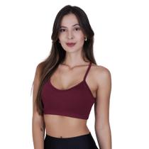 Top Academia Alça Fina sem Bojo Nadador Fitness Liso Ana