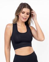 Top Academia Feminino Suplex Fitness Treino com vies. - Goodbest