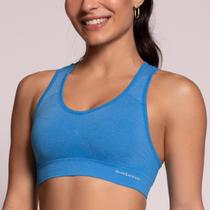 Top Academia Fitness Canelado Sem Costura Sport Selene Original