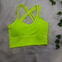 Top Academia Fitness Trançado Nas Costas - Zero Transparência Top Academia Fitness Trançado Nas Costas - Zero Transparência