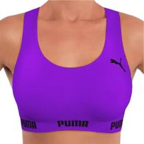 Top Academia Nadador Sem Costura Feminino Puma - 27070