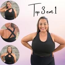 Top Academia Plus Size 3 formnas de uso até o tamanho 58 Top Academia Plus Size 3 formnas de uso até o tamanho 58