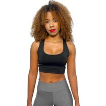 Top academia suplex com forro sem bojo cropped academia cós largo alta sustentação Top academia suplex com forro sem bojo cropped academia cós largo alta sustentação