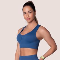 Top Academia Treino Alta Sustentação Sem Costura Selene