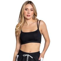 Top Academia Trinys Double Strap F-15190 com Bojo Feminino