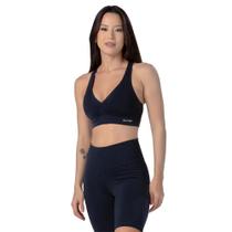 Top Academia Trinys Suplex Decote V F-12171 com Bojo Feminino