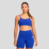 Top Adidas Essentials LS Feminino Azul
