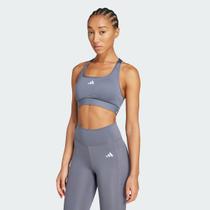 Top Adidas Power React Feminino Cinza