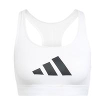 Top Adidas Power React Feminino JE3771 Branco/Preto