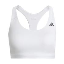 Top Adidas Suporte Médio Optime Essentials Workout Feminino - Branco - P Top Adidas Suporte Médio Optime Essentials Workout Feminino - Branco - P