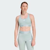 Top Adidas Techfit Feminino Verde