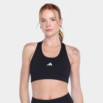 Top Adidas Treino Suporte Médio Feminino Top Adidas Treino Suporte Médio Feminino