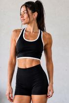 Top Alça Larga Fitness Polo Wear Preto Top Alça Larga Fitness Polo Wear Preto